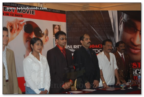 Worlds fastest movie launch: Images