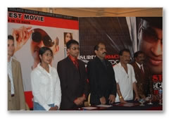 Worlds fastest movie launch: Images