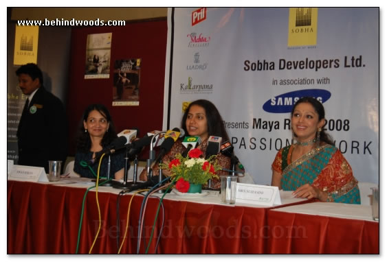 Shobana's Maya Ravan 2008 - Press Meet Gallery