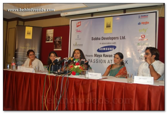 Shobana's Maya Ravan 2008 - Press Meet Gallery