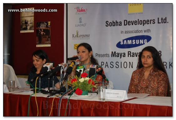 Shobana's Maya Ravan 2008 - Press Meet Gallery