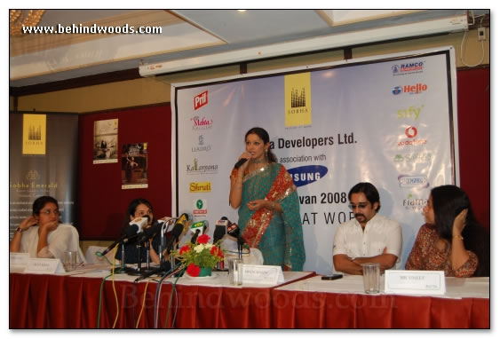 Shobana's Maya Ravan 2008 - Press Meet Gallery