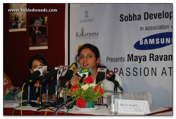 Shobana's Maya Ravan 2008 - Press Meet Gallery