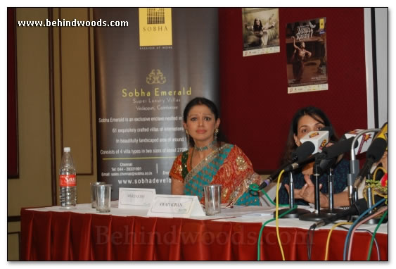 Shobana's Maya Ravan 2008 - Press Meet Gallery