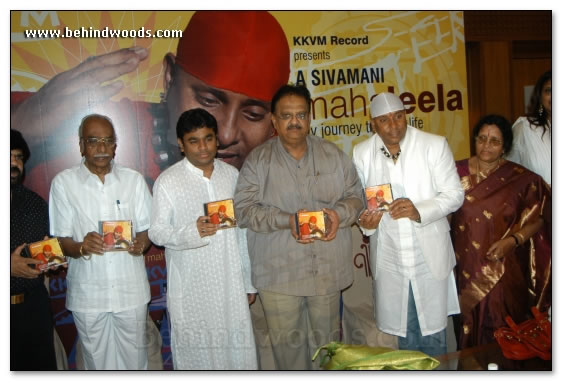 A.R.Rahman Launches Drum`s Sivamani Album - Images