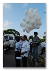 Suriya & Karthi join protestors in Tidel Park - Images