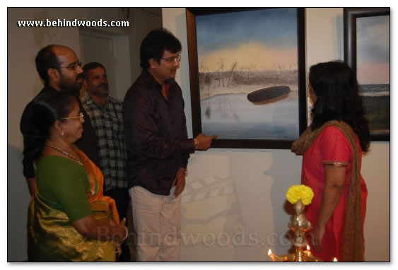 Vivek`s brush with art - Images