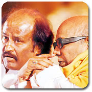 Rajini & Karunanidhi