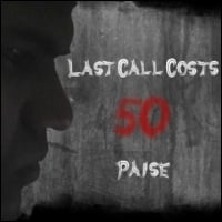 Last call costs 50 paise