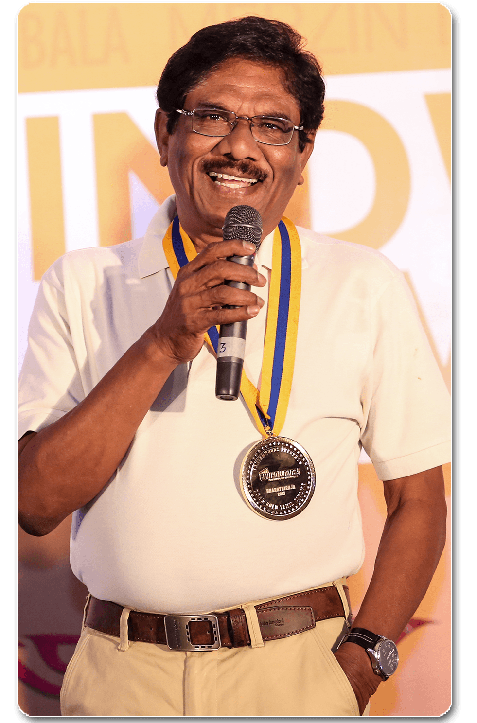 Bharathiraja AT BEHINDWOODS GOLD SUMMIT 2013 FILM AWARDS