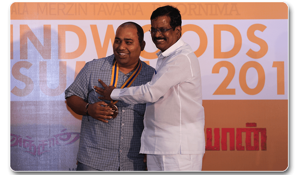 C.V.Kumar AT BEHINDWOODS GOLD SUMMIT 2013 FILM AWARDS
