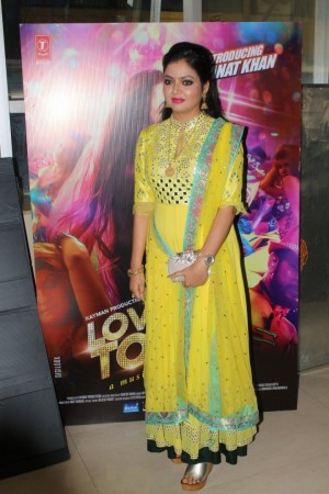 Sana Khan At Launch Of Kay Anat Khan Debut Single Love Ka Tonic Song