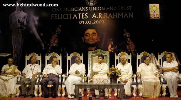 Cine Musicians Honor A.R. Rahman -  images