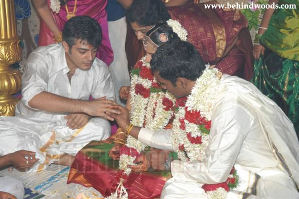 Ajith family wedding: images