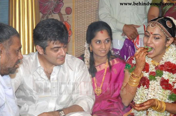 Ajith family wedding: images