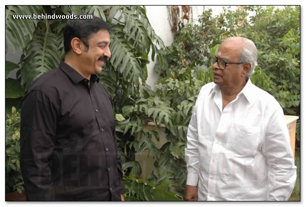 Kamal calls on K Balachander - images 