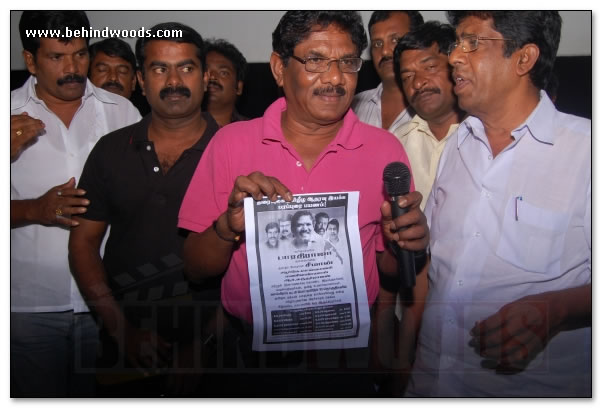 Bharathiraja and Seeman campaign - Images