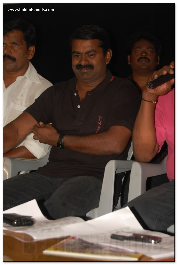 Bharathiraja and Seeman campaign - Images