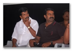 Bharathiraja and Seeman campaign - Images