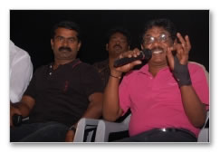 Bharathiraja and Seeman campaign - Images