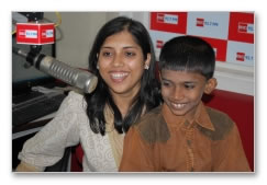 Big FM hosts visually challenged singers  Images