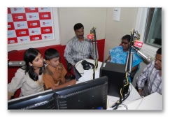 Big FM hosts visually challenged singers  Images