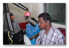 Big FM hosts visually challenged singers  Images