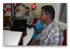 Big FM hosts visually challenged singers  Images