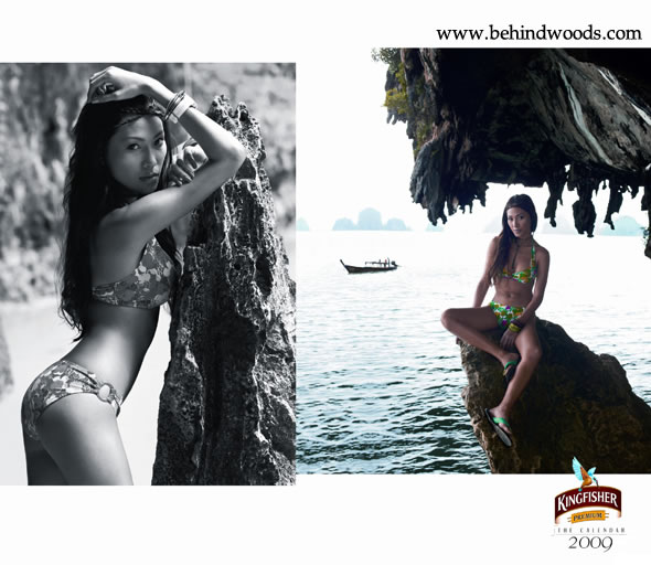 Kingfisher Calender 2009 images