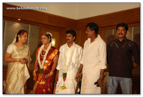 Director Kannan Wedding reception - images