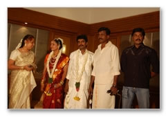 Director Kannan Wedding reception - images