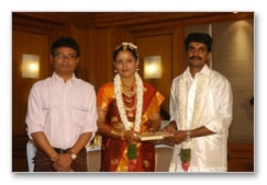 Director Kannan Wedding reception - images