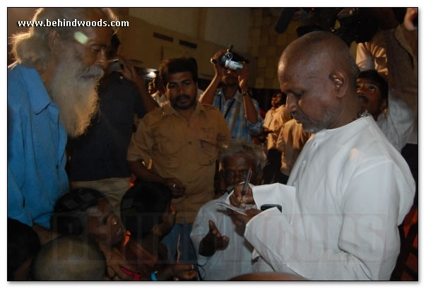 Ilayarajas noble gesture - images