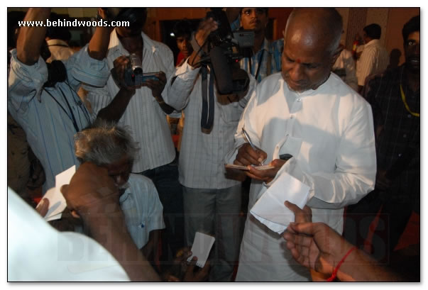 Ilayarajas noble gesture - images