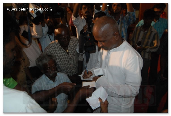 Ilayarajas noble gesture - images