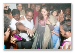 Namitha birthday celebration - images