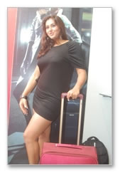 Living out of the suitcase - Namitha images