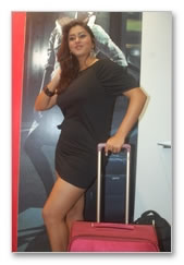 Living out of the suitcase - Namitha images