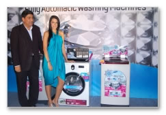 Neha Dhupia at the Samsung Event