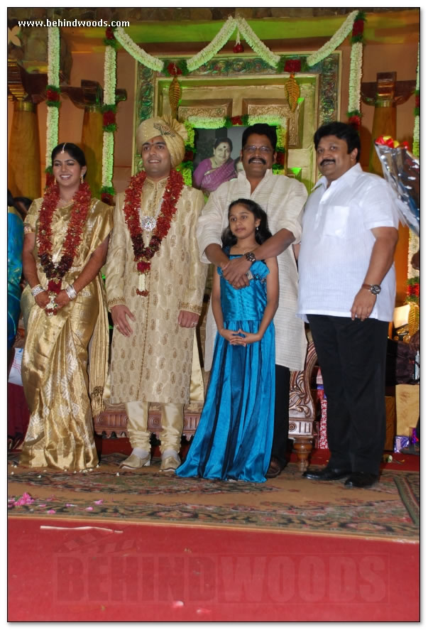 Prabhu Daughter Wedding Reception - Images