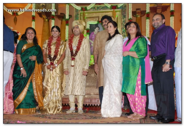 Prabhu Daughter Wedding Reception - Images