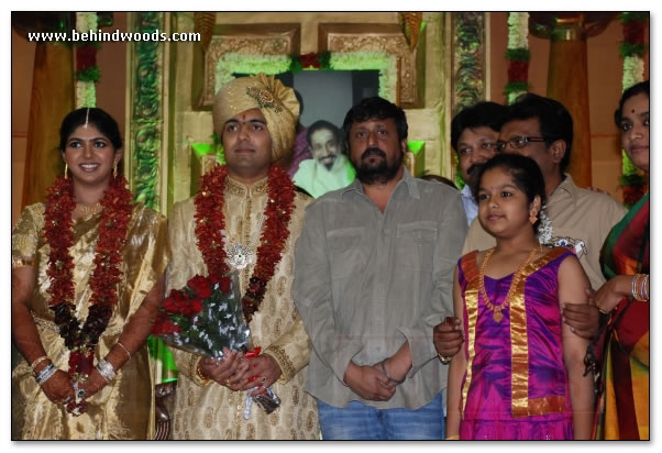 Prabhu Daughter Wedding Reception - Images