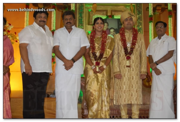 Prabhu Daughter Wedding Reception - Images