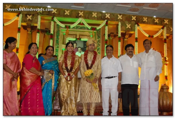 Prabhu Daughter Wedding Reception - Images