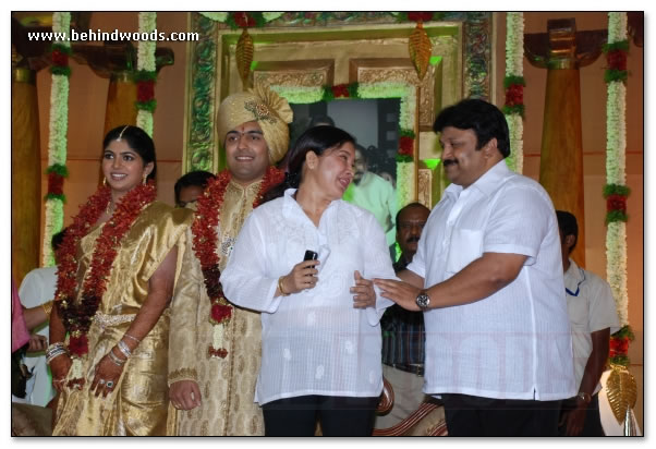 Prabhu Daughter Wedding Reception - Images