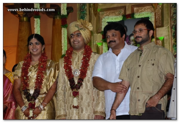 Prabhu Daughter Wedding Reception - Images