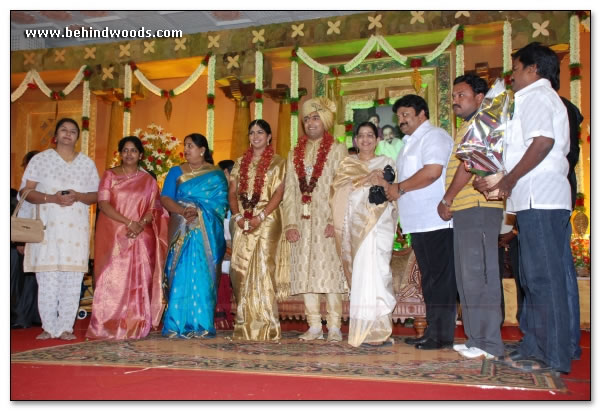 Prabhu Daughter Wedding Reception - Images