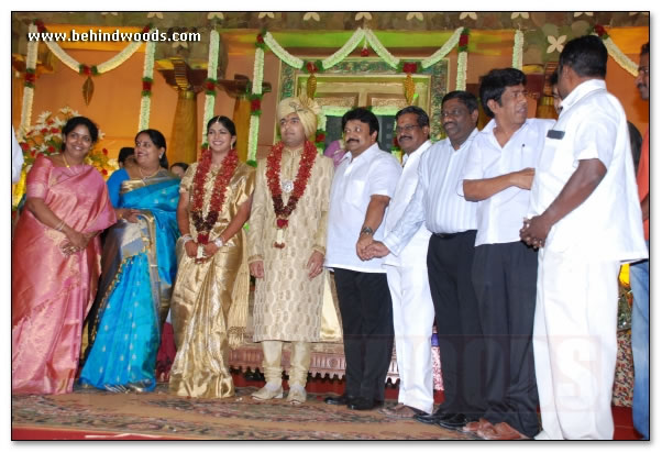 Prabhu Daughter Wedding Reception - Images