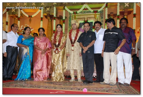 Prabhu Daughter Wedding Reception - Images