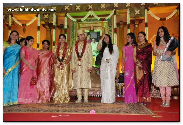 Prabhu Daughter Wedding Reception - Images